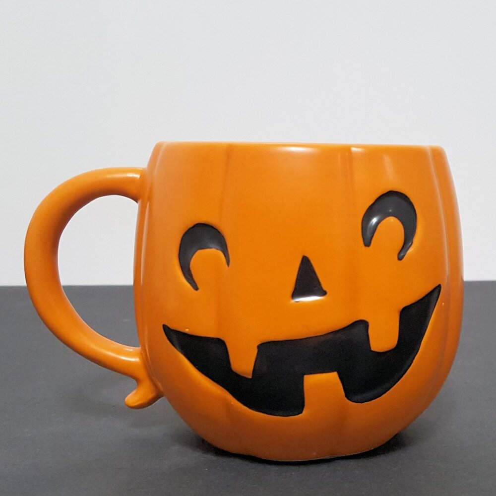 NEW RARE Place and Time Halloween Jack O Lantern Mug 20 OZ
